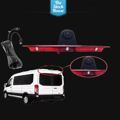 Ford Transit reversing Camera 2014 On Reverse Cam & 7” Monitor Inc Brake Light