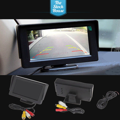 Mercedes Sprinter 17-19 Reversing Brake Camera Parking Lines & 4.3" Monitor