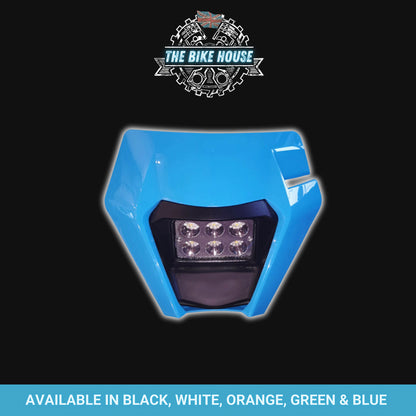 KTM 2017-2023 6 LED Blue Headlight Super Bright 4200 Lumens TPI EXC Light #2