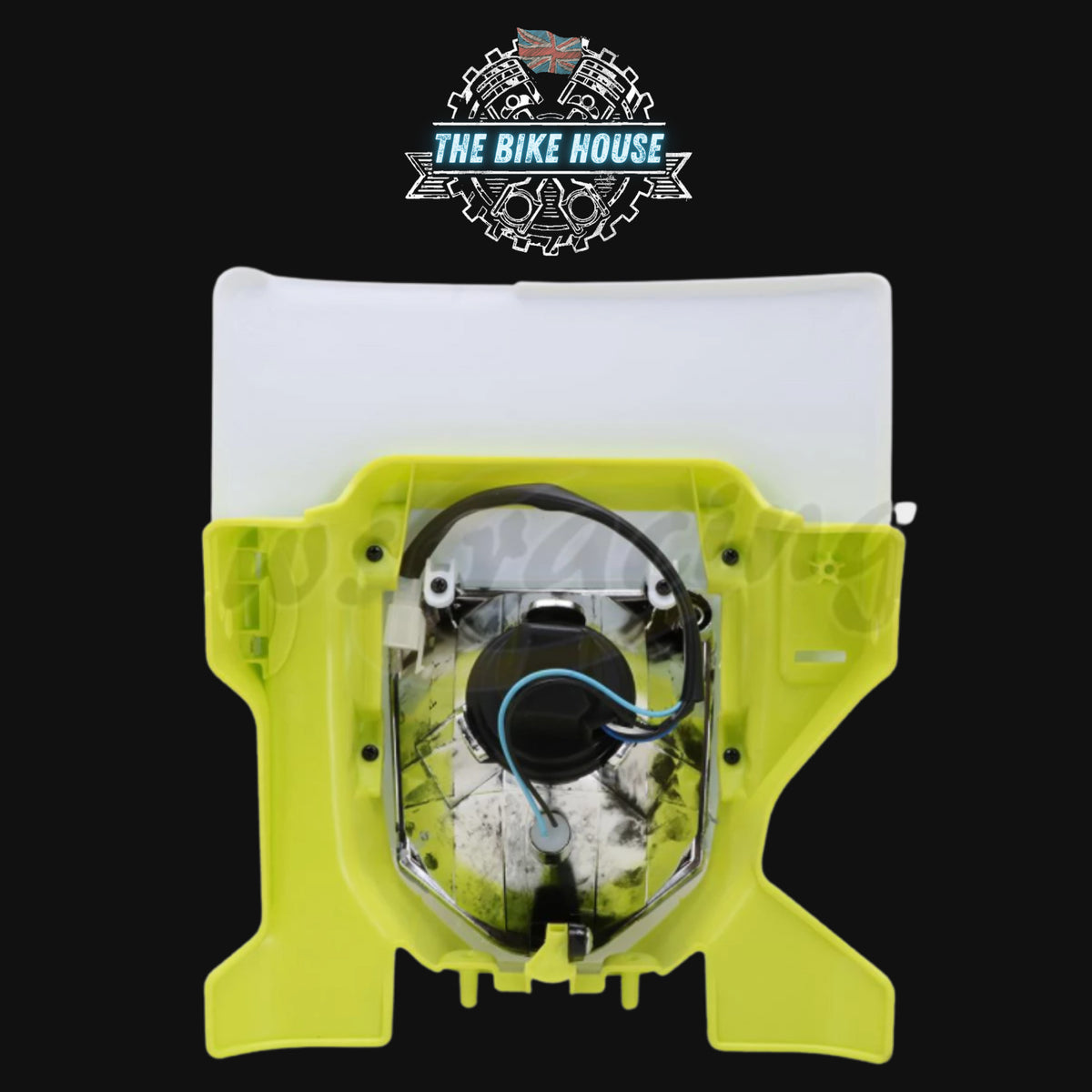 HUSQVARNA WHITE & YELLOW HEADLIGHT LIGHT FE TE TX SUPERMOTO 2020 2021  2022. 125