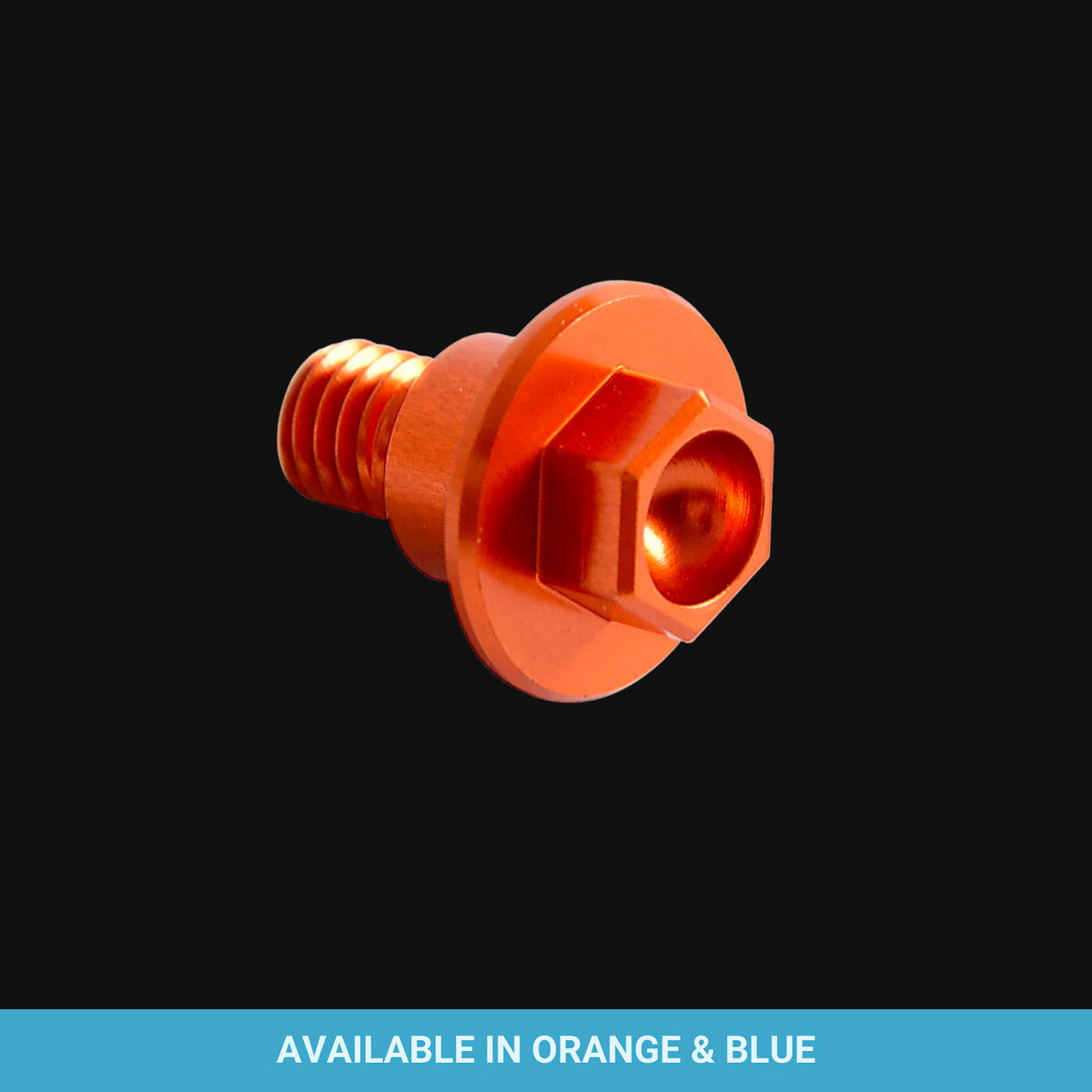 Front Fork Guard Bolts Screws Orange For KTM HUSKY & GASGAS.