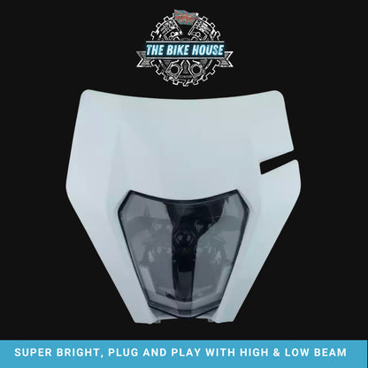 KTM 2017-2023 DRL LED White Headlight Super Bright 4200 Lumens TPI EXC Light #4