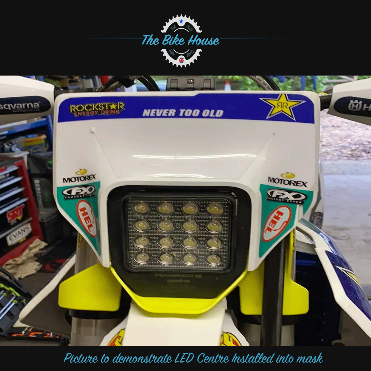Husqvarna 2017-2023 16LED Super Bright Headlight Insert 4800 Lumens Light FE TE