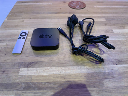 Apple TV 3rd generation with remote, hdmi and power