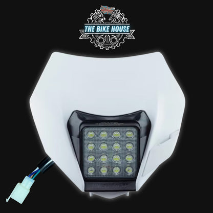 KTM 2014-2016 16 LED White Headlight Super Bright 4800 Lumens TPI EXC Light #3
