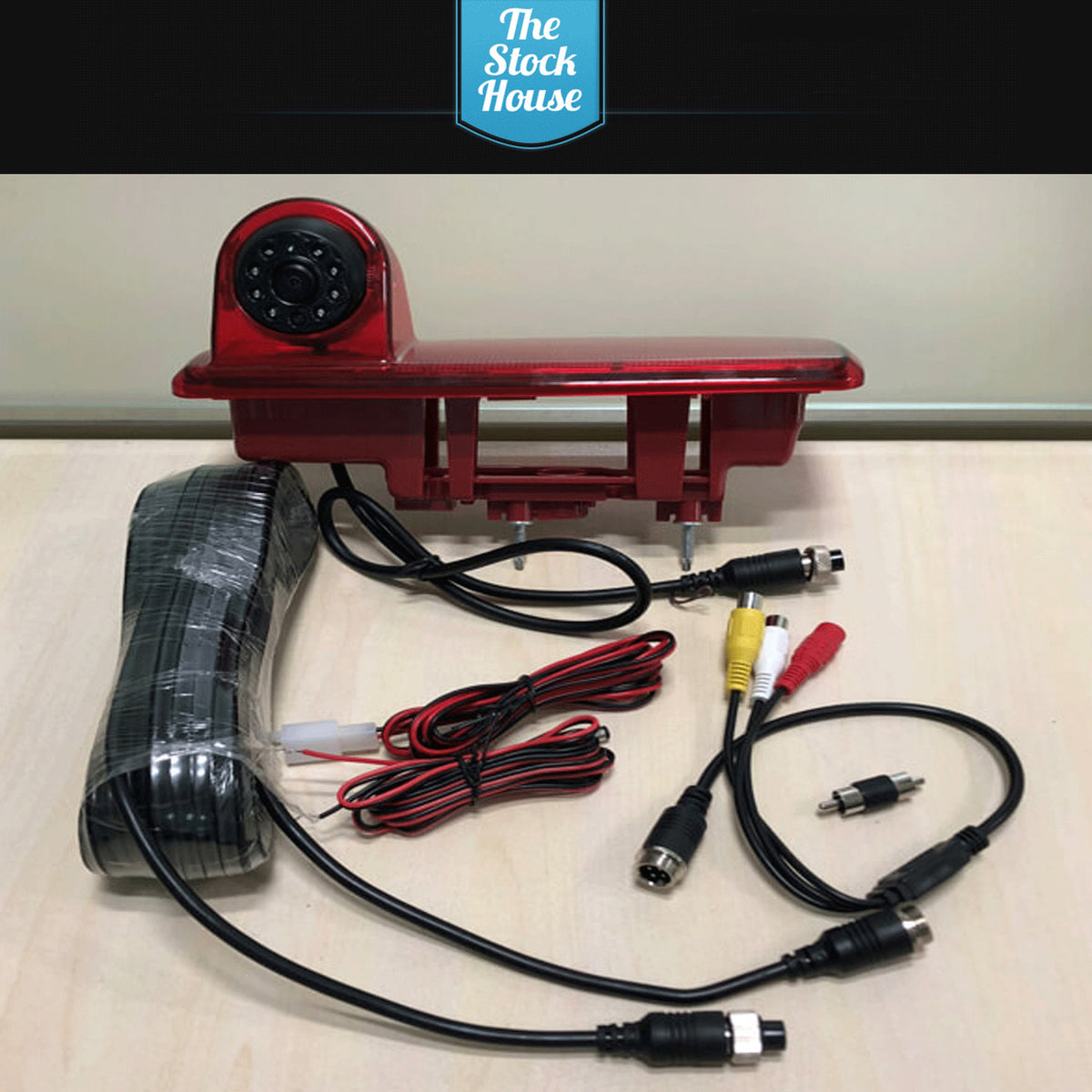 Opel Vivaro Reversing Camera & 5" Suction Monitor Brake Light 2014> Present