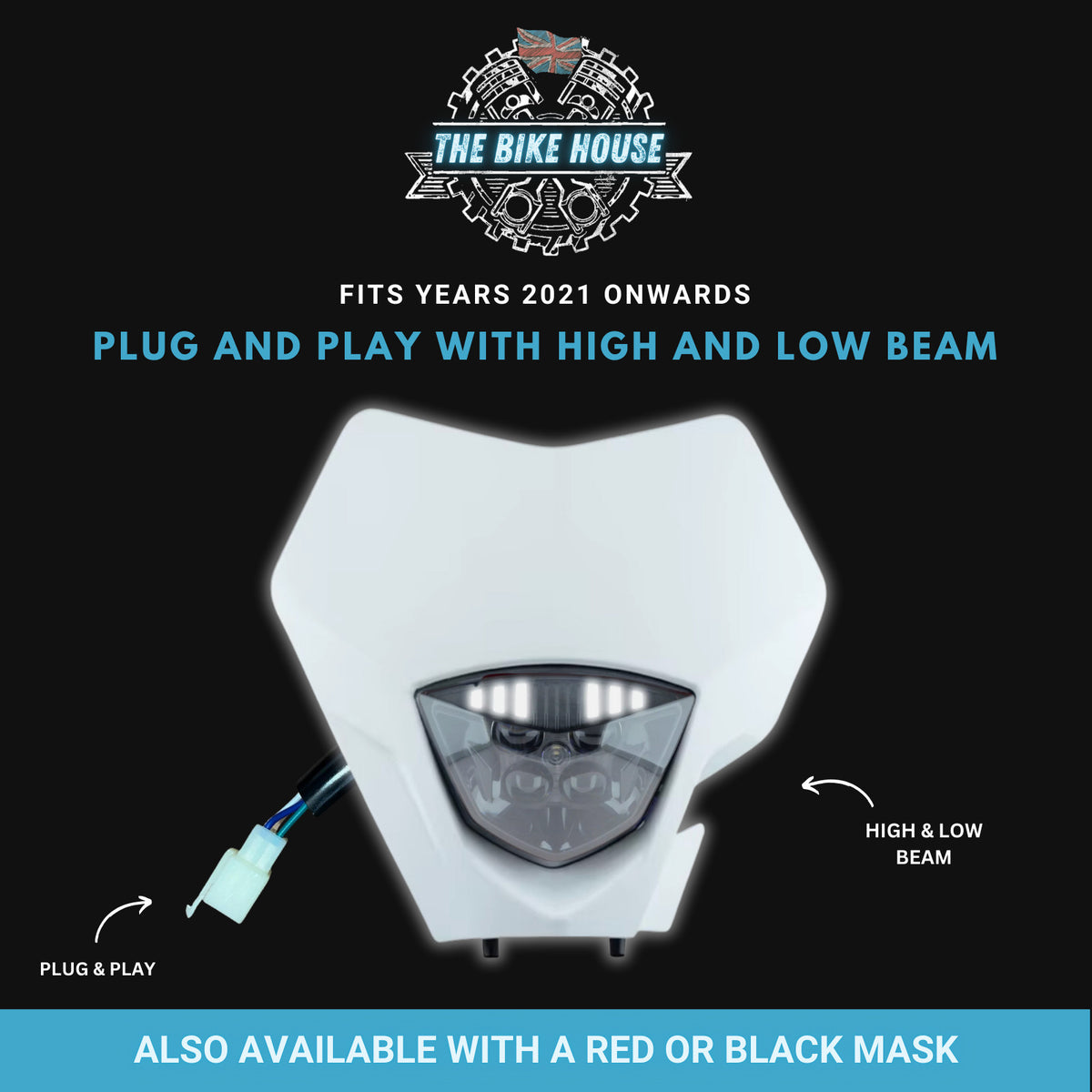 SUPER BRIGHT GASGAS LED DRL HEADLIGHT WHITE