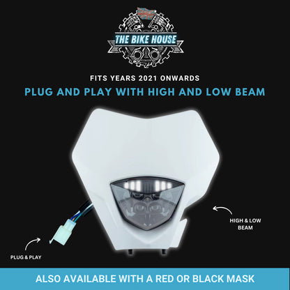 SUPER BRIGHT GASGAS LED DRL HEADLIGHT WHITE