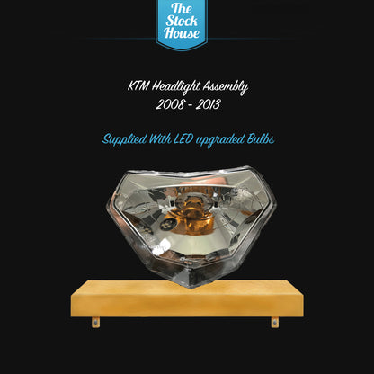 KTM 2008 - 2013 LED Headlight Light EXC XCW EXCF SX SXF XC 125 200 250 300 450