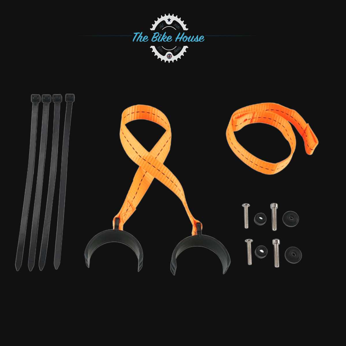 Front and Rear Pull or Grab Holding Straps For KTM 125-501 2004- 2022 EXC XC TPI