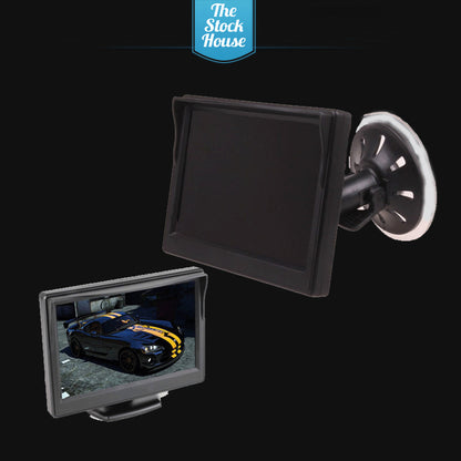 Renault Master Reversing Wifi Camera Brake Light & 5" Suction Monitor 2010 On