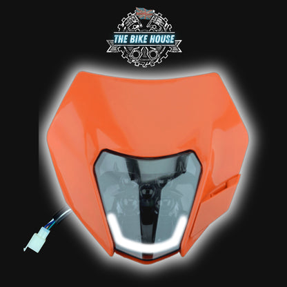 KTM 2014-2016 SUPER BRIGHT LED DRL HEADLIGHT HI/LOW ORANGE #4