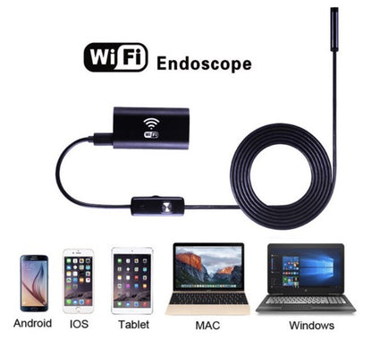 Android Windows Endoscope 720P Mini Camera 8mm Borescope Waterproof Camera WiFi