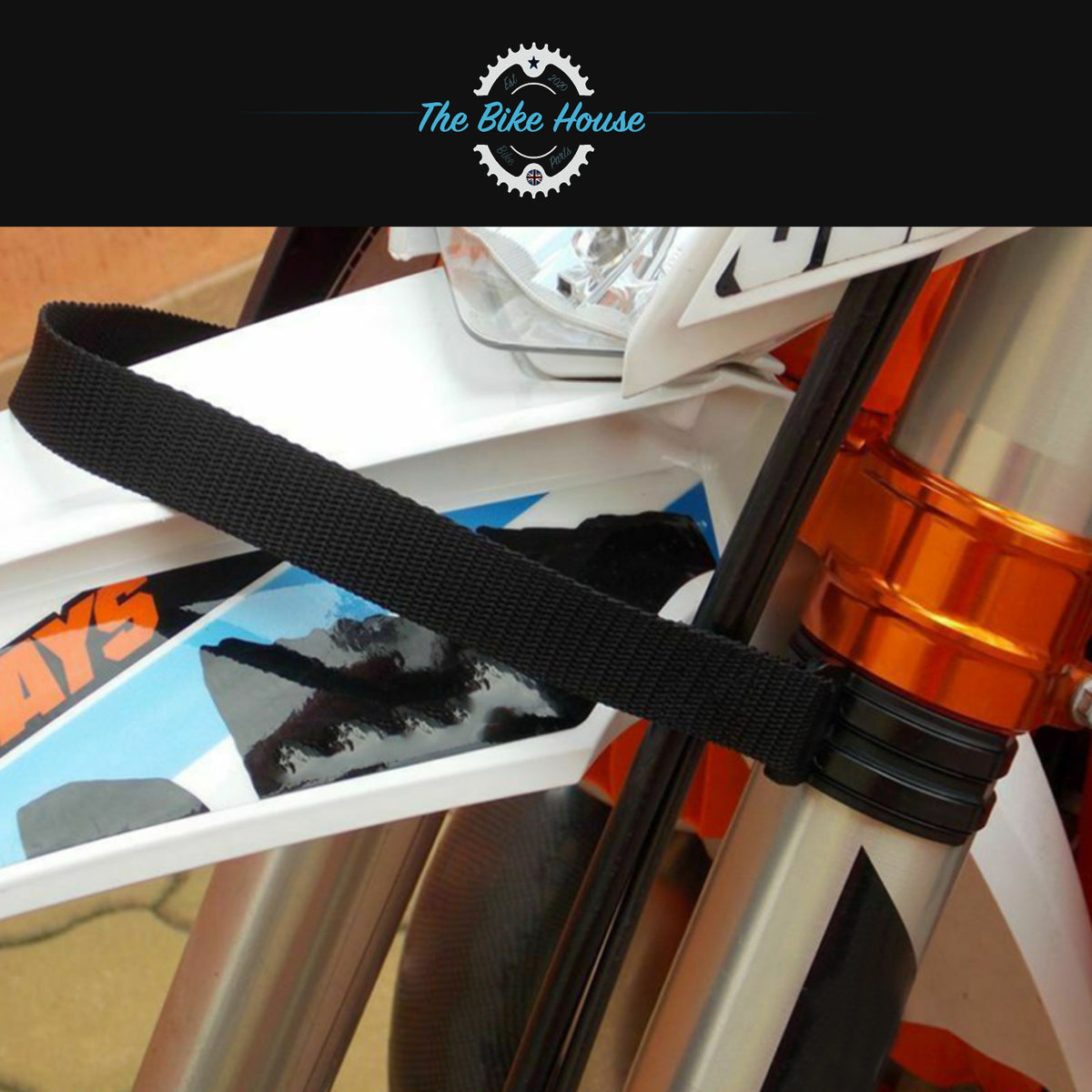 Front and Rear Pull or Grab Holding Straps For KTM 125-501 2004- 2022 EXC XC TPI