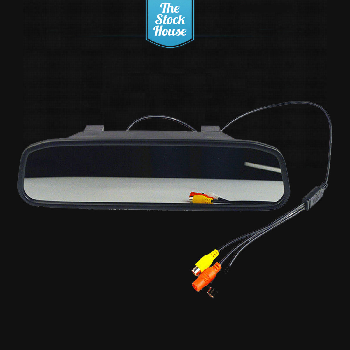 Universal Flat Surface Reversing Camera & Mirror Monitor 3rd Brake light Reverse