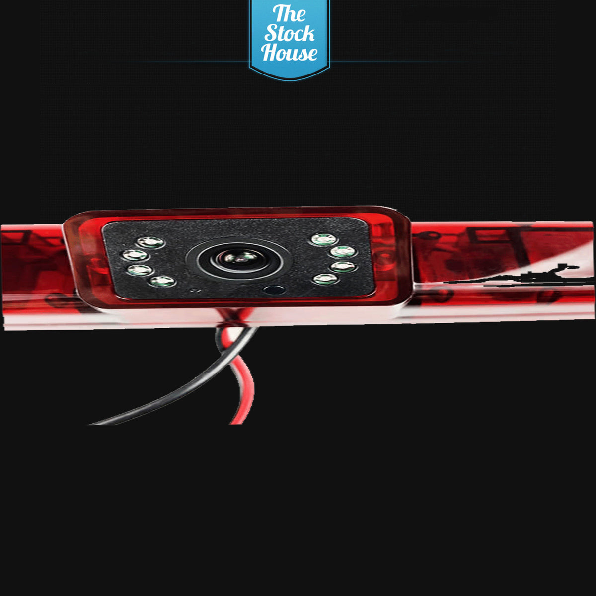 Universal Flat Surface Reversing Camera & Flip Monitor 3rd Brake light Reverse