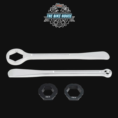 Anodised Silver Universal Tyre Lever Wrench Trail Tools