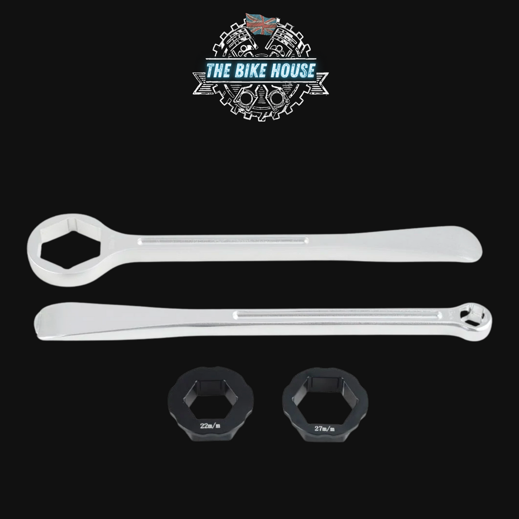Anodised Universal Tyre Lever Wrench Trail Tools  [ ORANGE | BLUE | SILVER | BLACK ] KTM Husqvarna Honda Yamaha Kawasaki Beta Husaberg