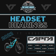 Load image into Gallery viewer, 2022 YT CAPRA REPLACEMENT TAPERED HEADSET BEARINGS [ 29 | MX | CORE 2 | CORE 3 | CORE 4 | UNCAGED 6 | UNCAGED 9 | LAUNCH ]
