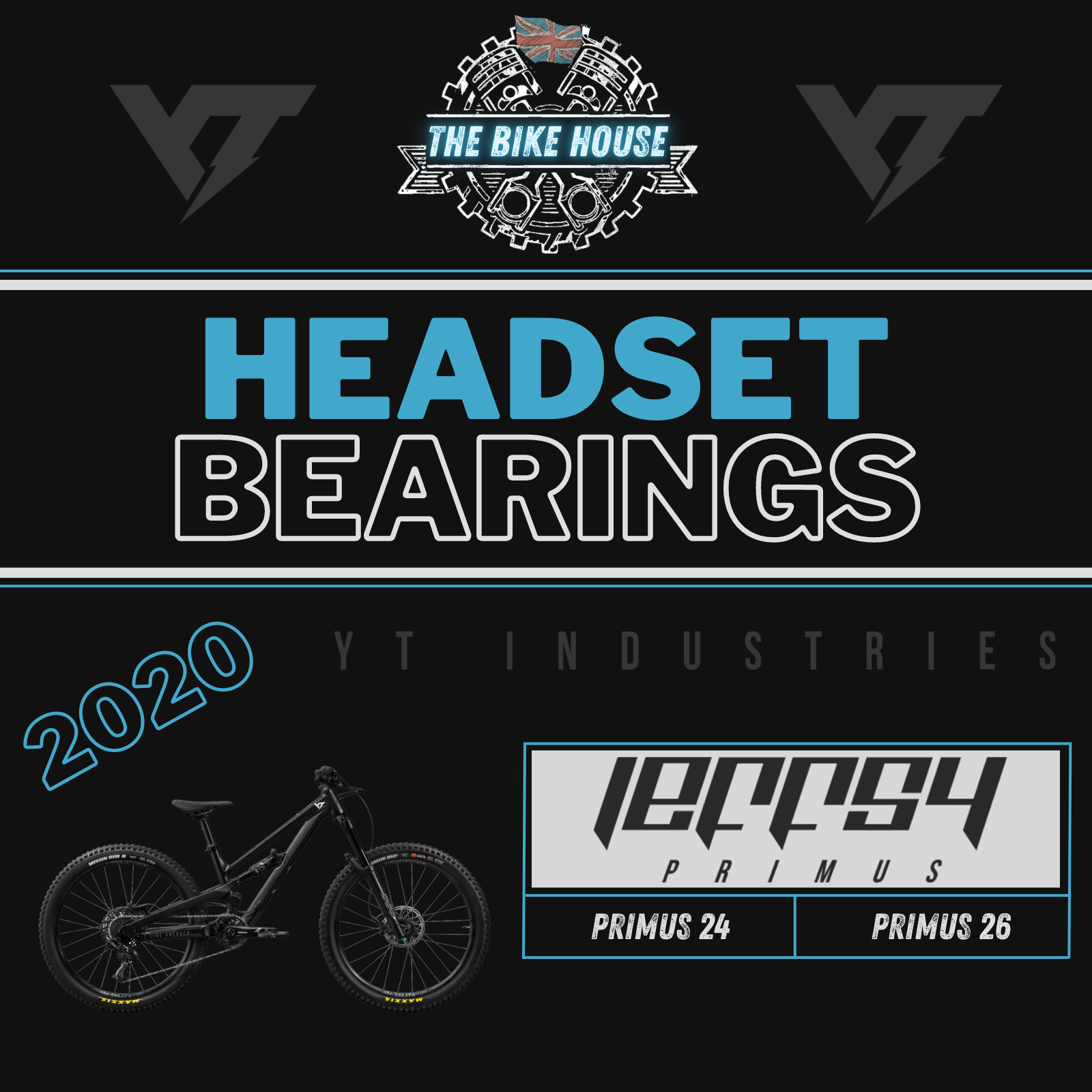 Yt jeffsy best sale headset bearings