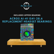 Load image into Gallery viewer, ACROS AI-41 IS41-28.6 UPPER REPLACEMENT HEADSET BEARINGS IS41 1 1:8”
