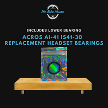 Load image into Gallery viewer, ACROS AI-41 IS41-30 LOWER REPLACEMENT TAPERED HEADSET BEARINGS IS41 1 1:8”
