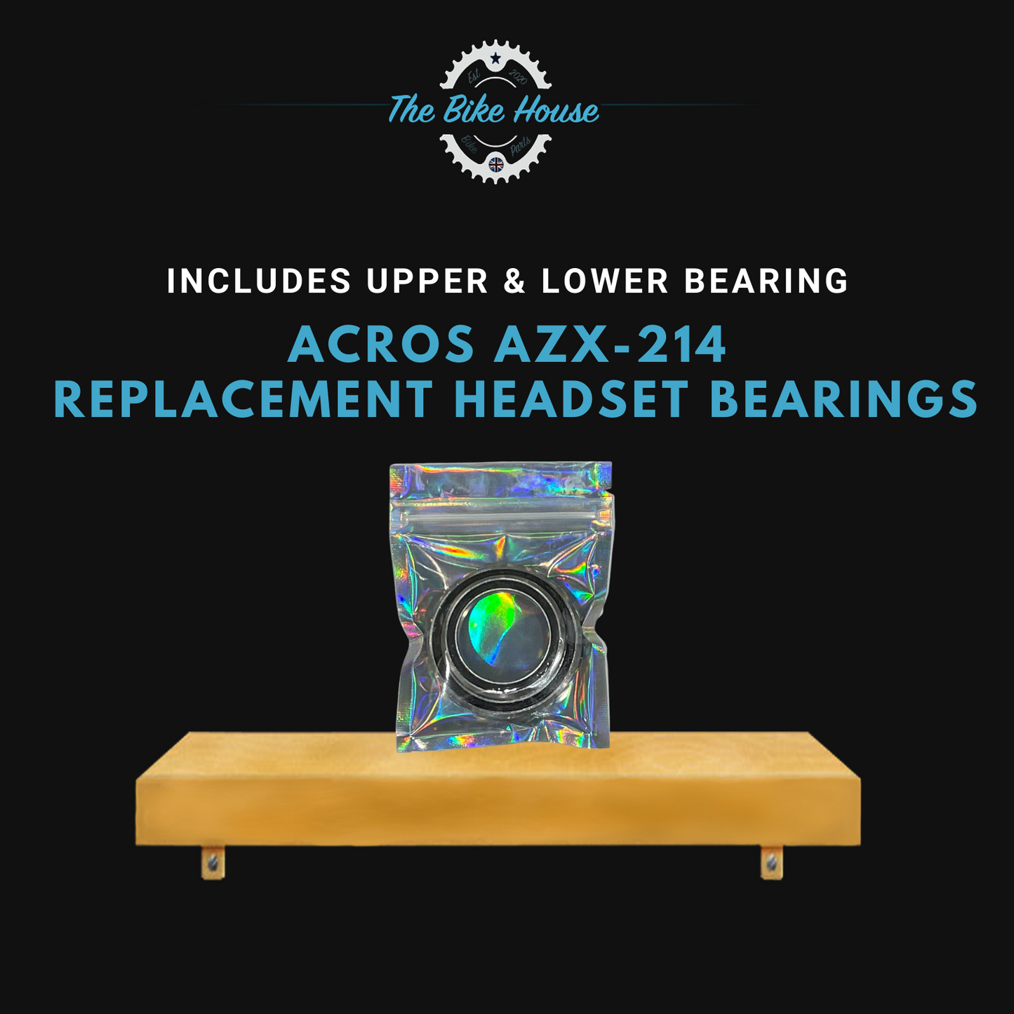 ACROS AZX-214 REPLACEMENT HEADSET BEARINGS ZS44 IS52 ZS 44 IS 52