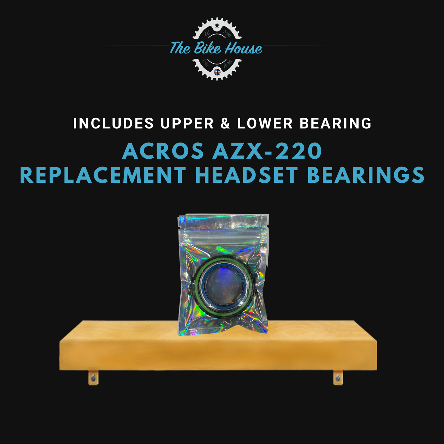 ACROS AZX-220 TAPERED HEADSET BEARINGS ZS44 ZS56