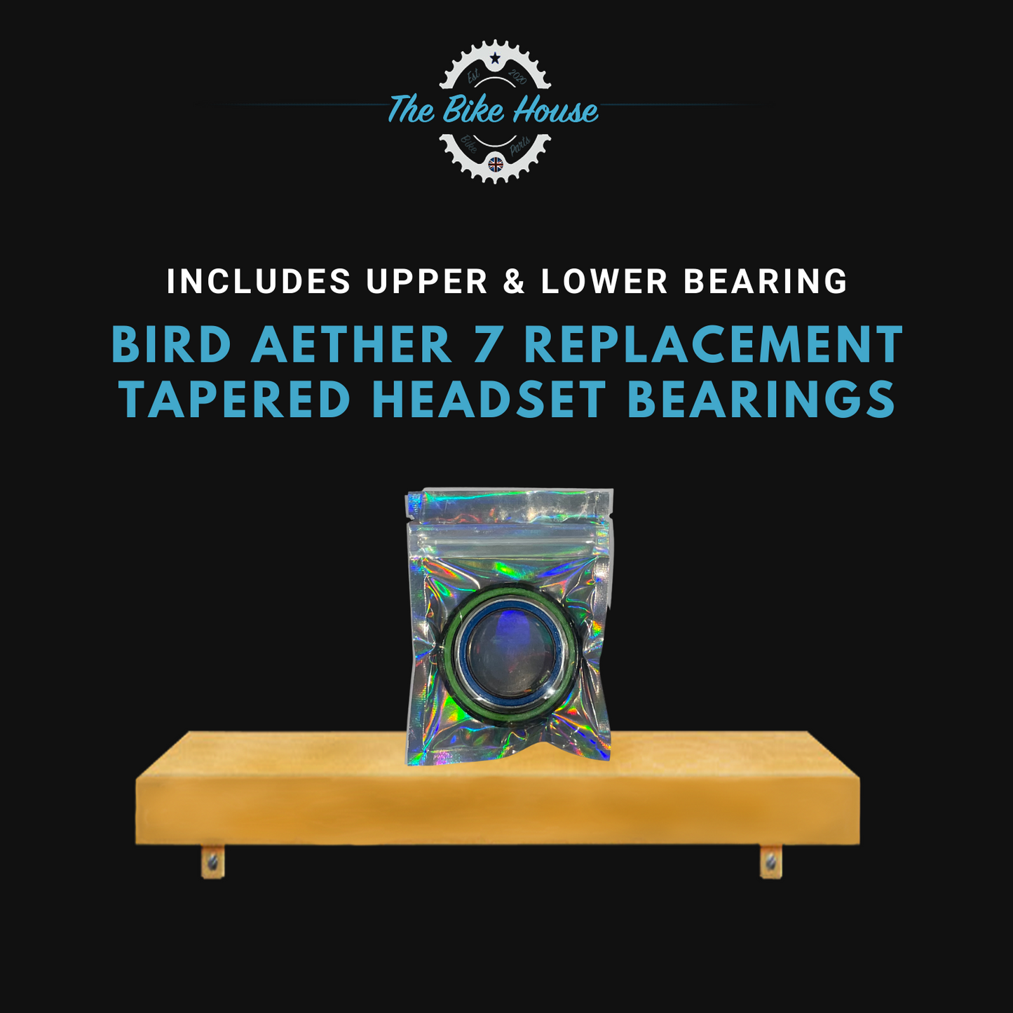 BIRD AETHER 7 REPLACEMENT TAPERED HEADSET BEARINGS ZS44 ZS56