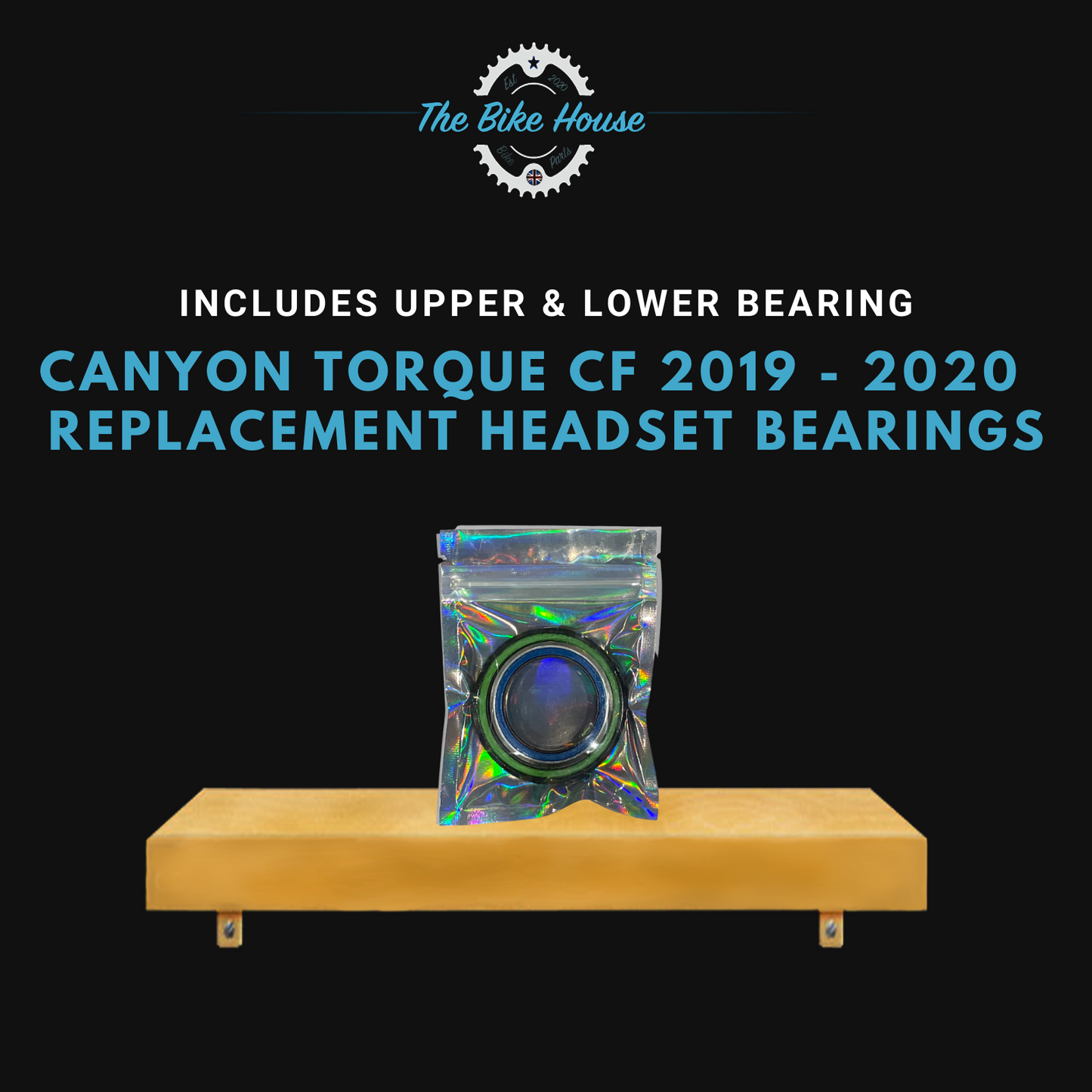 CANYON TORQUE CF 2019 - 2020 TAPERED HEADSET BEARINGS ZS44 ZS56 ACROS