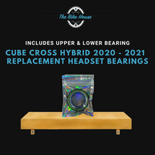 Load image into Gallery viewer, CUBE CROSS HYBRID 2020 - 2021 TAPERED HEADSET BEARINGS ZS44 ZS56 ACROS
