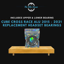 Load image into Gallery viewer, CUBE CROSS RACE ALU 2015 - 2021 HEADSET BEARINGS ZS44 IS52 ZS 44 IS 52 ACROS
