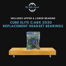 Load image into Gallery viewer, CUBE ELITE C:68X 2020 REPLACEMENT HEADSET BEARINGS ZS44 IS52 ZS 44 IS 52 ACROS
