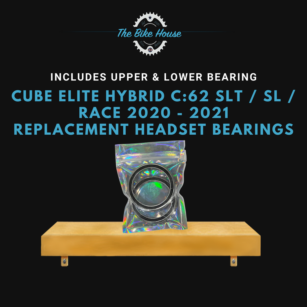 CUBE ELITE HYBRID C:62 SLT / SL / RACE 2020 - 2021 REPLACEMENT HEADSET BEARINGS ACROS ZS56 ZS56