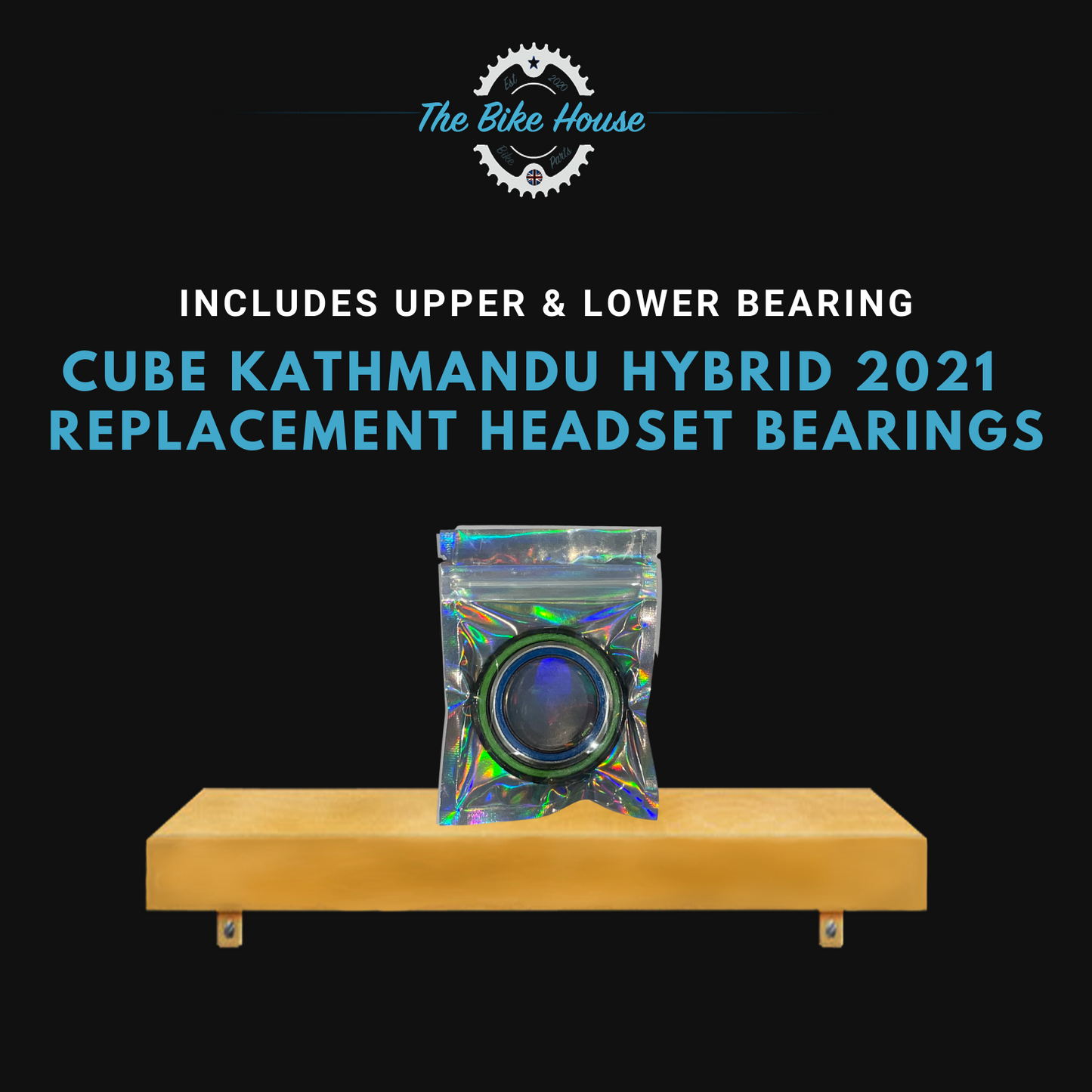 CUBE KATHMANDU HYBRID 2021 TAPERED HEADSET BEARINGS ZS44 ZS56 ACROS