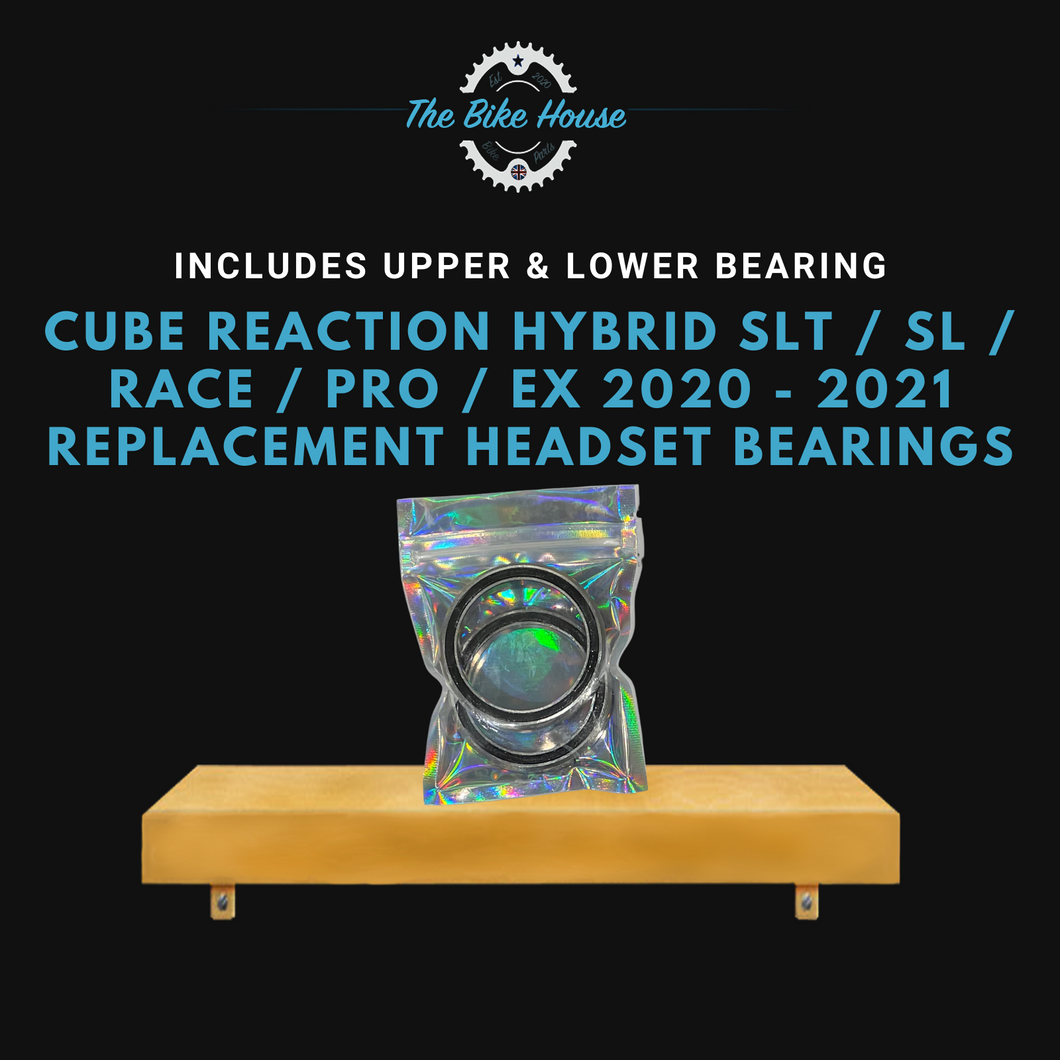 CUBE REACTION HYBRID SLT / SL / RACE / PRO / EX 2020 - 2021 REPLACEMENT HEADSET BEARINGS ACROS ZS56 ZS56