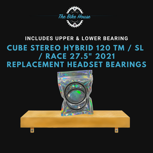 CUBE STEREO HYBRID 120 TM / SL / RACE 27.5" 2021 REPLACEMENT HEADSET BEARINGS ACROS AZX-205 ZS56 ZS56