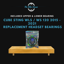 Load image into Gallery viewer, CUBE STING WLS / WS 120 2015 - 2021 TAPERED HEADSET BEARINGS ZS44 ZS56 ACROS
