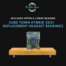 Load image into Gallery viewer, CUBE TOWN HYBRID 2021 TAPERED HEADSET BEARINGS ZS44 ZS56 ACROS
