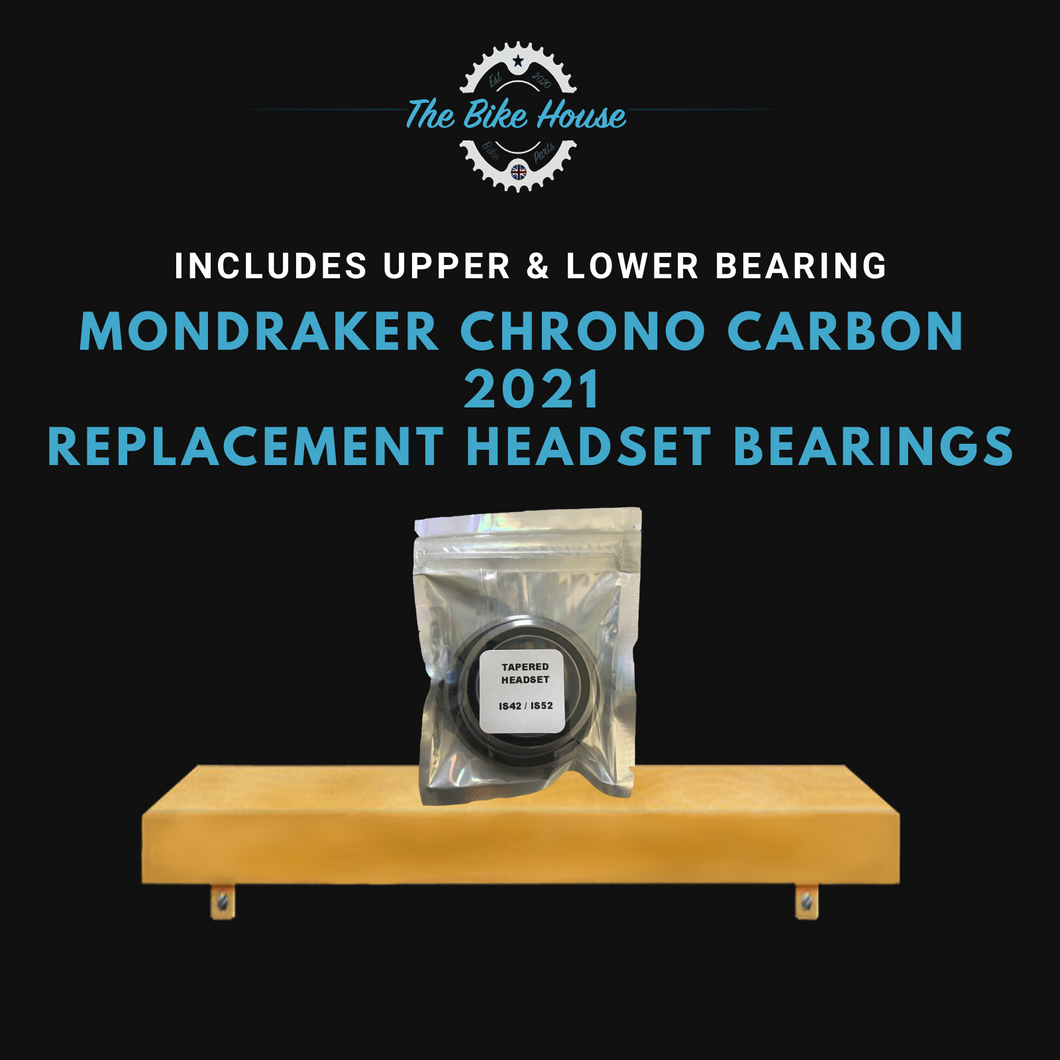 MONDRAKER CHRONO CARBON 2021 TAPERED HEADSET BEARINGS IS42 1 1:8” IS52 1.5” 42 52