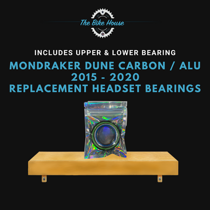 MONDRAKER DUNE CARBON / ALU 2015 - 2020 TAPERED HEADSET BEARINGS ZS44 ZS56 ACROS