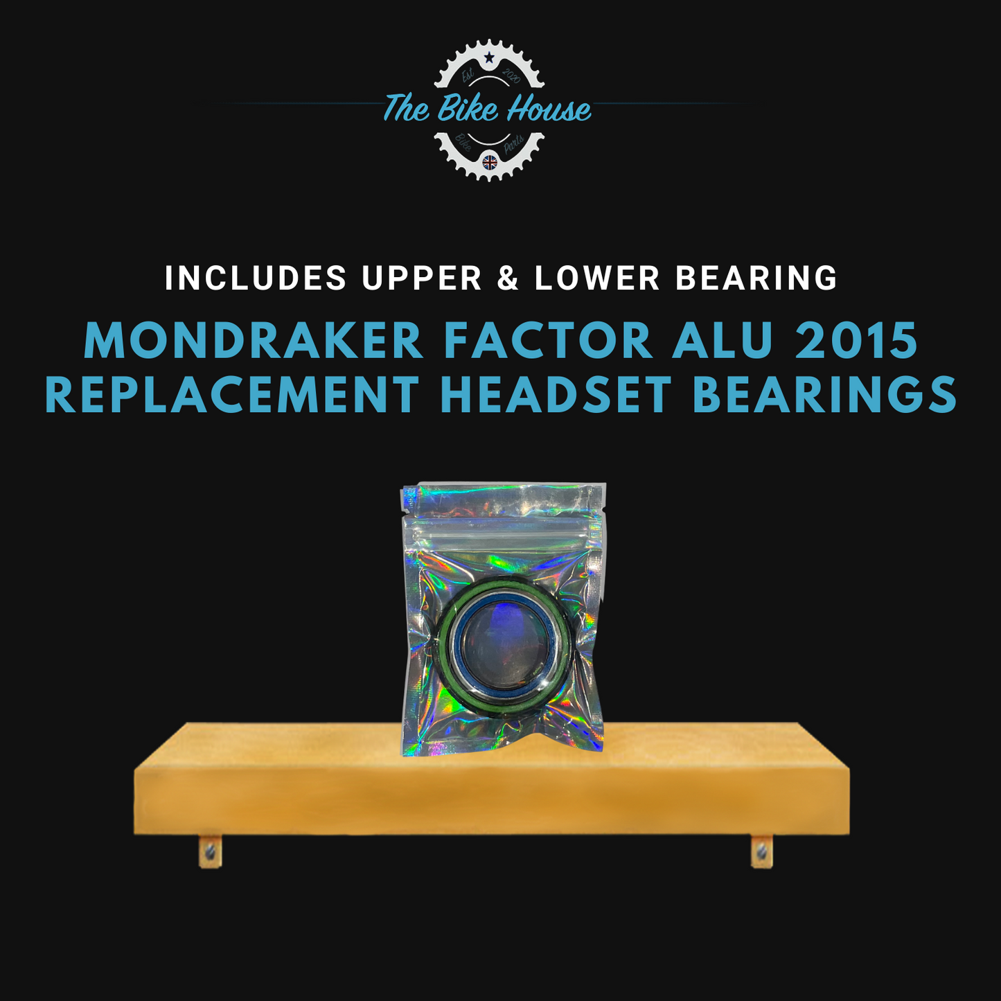 MONDRAKER FACTOR ALU 2015 TAPERED HEADSET BEARINGS ZS44 ZS56 ACROS