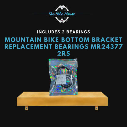 Mountain bike bottom bracket replacement bearings MR24377 2RS 24377 MR