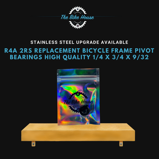 R4A 2RS REPLACEMENT BICYCLE FRAME PIVOT BEARINGS HIGH QUALITY 1/4 x 3/4 x 9/32