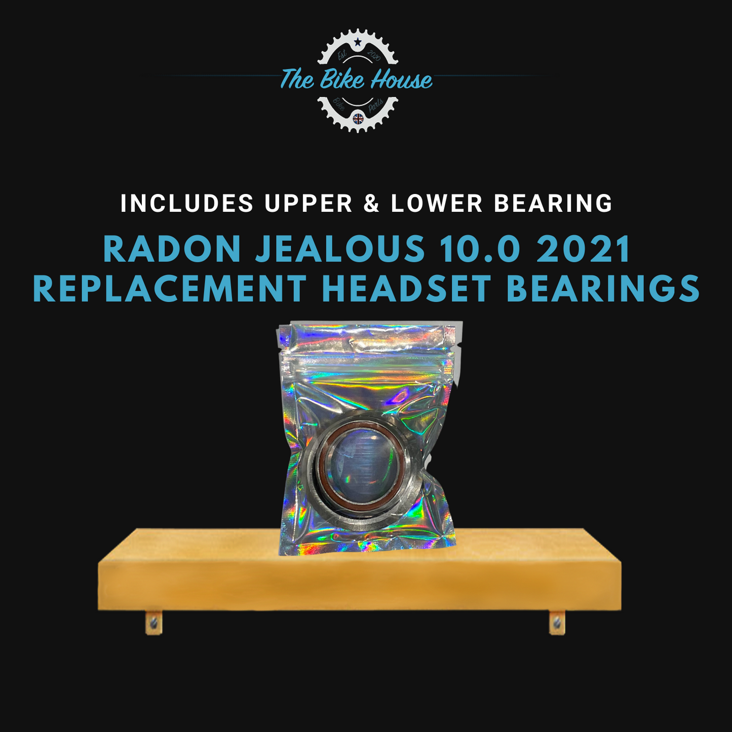 RADON JEALOUS 10.0 2021 REPLACEMENT HEADSET BEARINGS IS41 - IS52