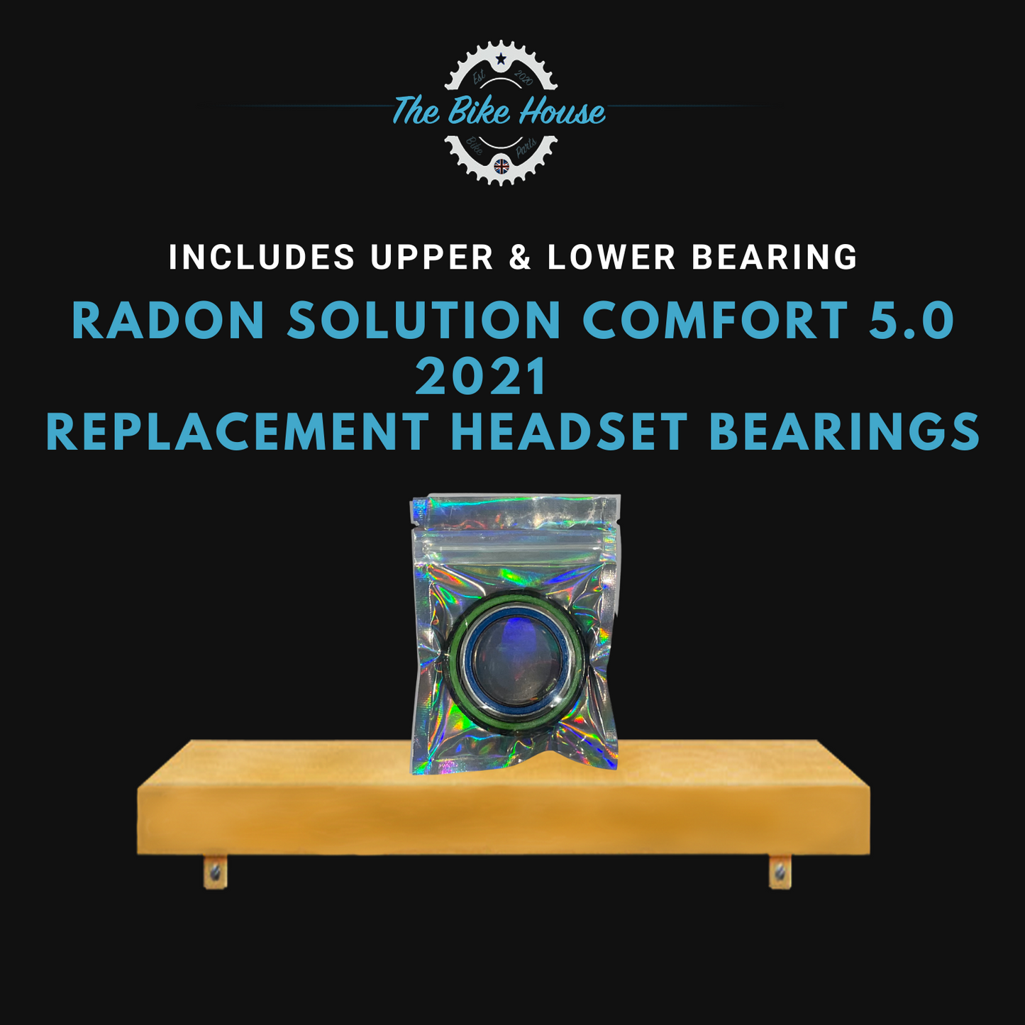 RADON SOLUTION COMFORT 5.0 2021 REPLACEMENT HEADSET BEARINGS ZS44 ZS56