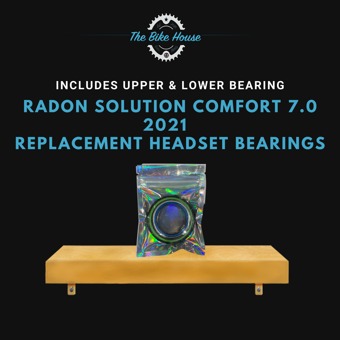 RADON SOLUTION COMFORT 7.0 2021 REPLACEMENT HEADSET BEARINGS ZS44 ZS56