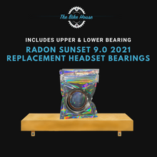 Load image into Gallery viewer, RADON SUNSET 9.0 2021 REPLACEMENT HEADSET BEARINGS ZS44 IS52

