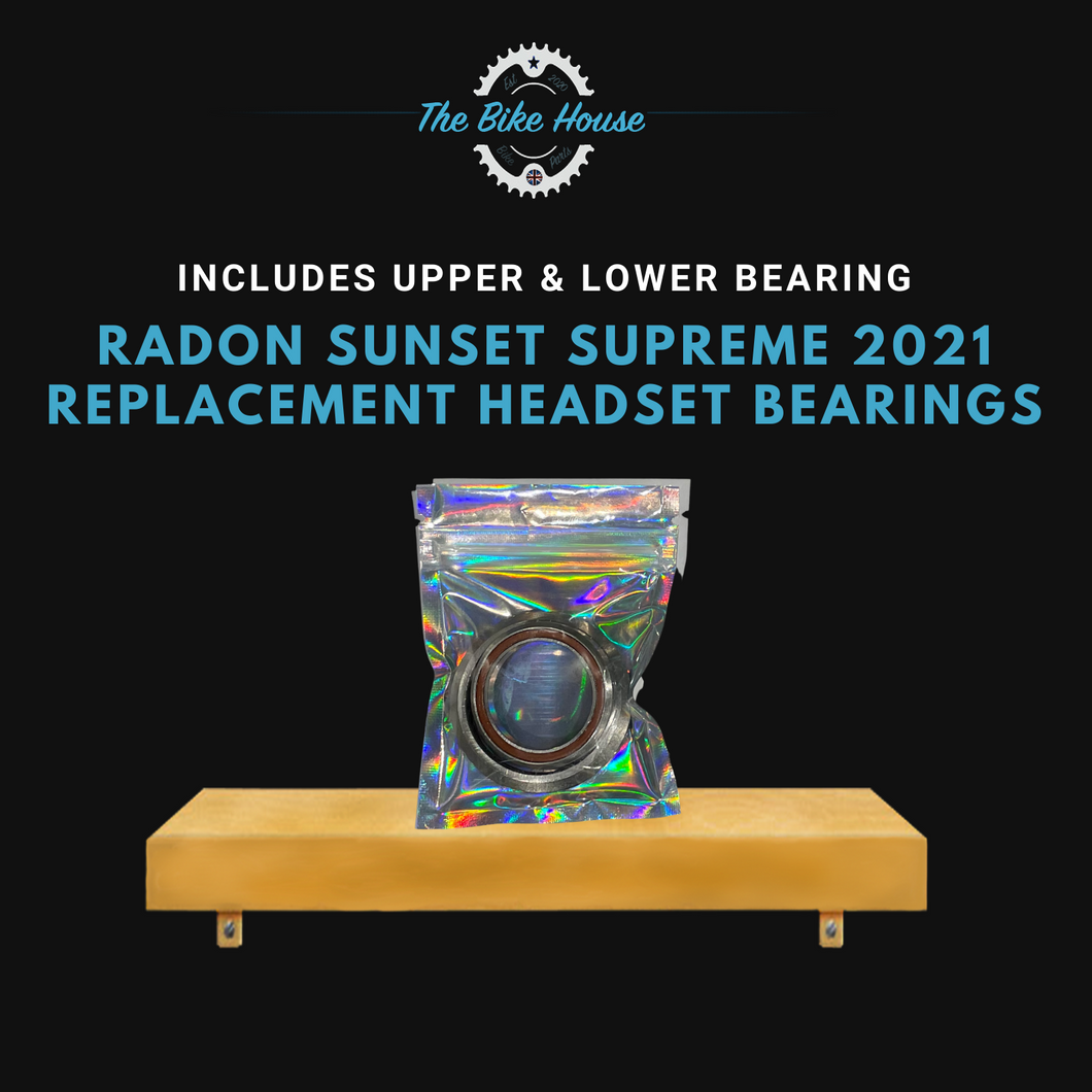 RADON SUNSET SUPREME 2021 REPLACEMENT HEADSET BEARINGS ZS44 IS52