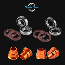Load image into Gallery viewer, Front Rear Wheel Spacers &amp; Wheel Bearing For KTM 125 SX 300 EXC 350 EXC-F EXC-W 2003-2014 2015
